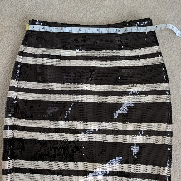 NWT SEQUIN Alice + Olivia sequin pencil skirt - Picture 5 of 8